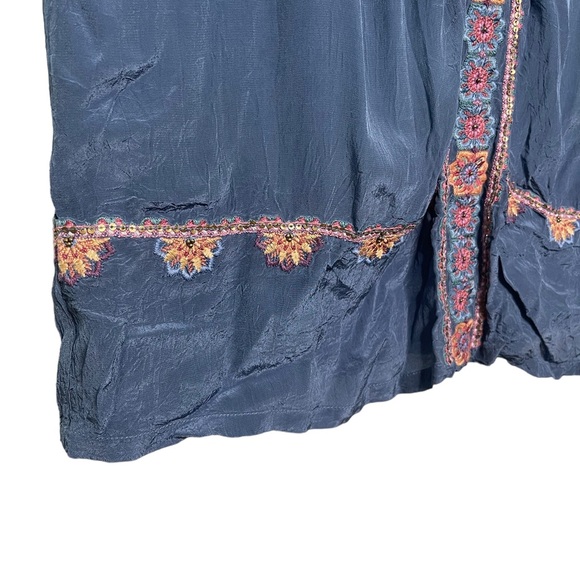 Sundance Catalog Womens Size Medium Dress Embroidered Floral Boho Shift NWOT - Picture 4 of 6